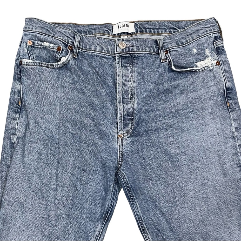 Agolde Nico High Rise Distressed Skinny Ankle Jeans Women’s size 31 - Picture 5 of 16